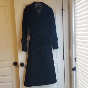 BCBG Black Trenchcoat